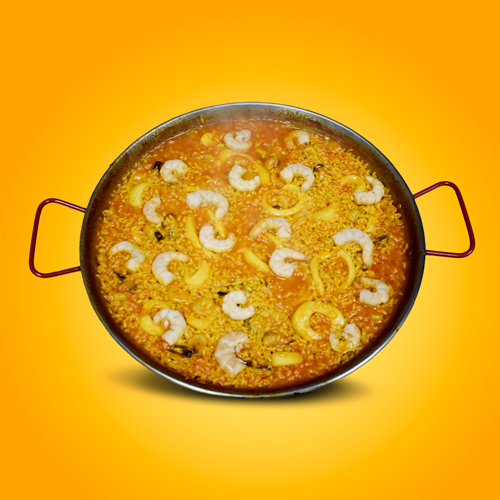 Paella Marisco Ciega